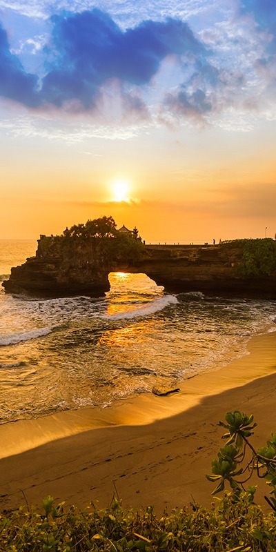 temple tanah lot a bali en indonesie